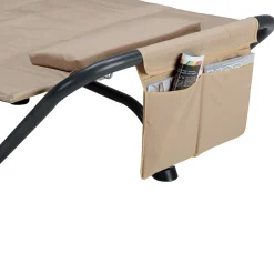 Garnero Arredamenti Lettini Da Giardino-Amaca da giardino 230x82cm antracite beige Siesta