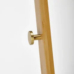 Garnero Arredamenti Appendiabiti E Attaccapanni|Appendiabiti E Attaccapanni-Appendiabiti da ingresso 68x168h cm rattan bambù rovere Shadow