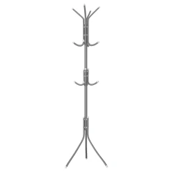 Garnero Arredamenti Appendiabiti E Attaccapanni|Appendiabiti E Attaccapanni-Appendiabiti da terra 35xh175 cm design moderno Elena Grigio