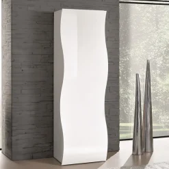 Garnero Arredamenti Armadi E Madie Ingresso|Mobili Ingresso-Armadio ingresso 63x188h cm bianco lucido Sea Gihome®