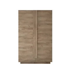 Garnero Arredamenti Armadi Soggiorno|Guardaroba-Armadio soggiorno 120x193h cm 2 ante moderno Alvarez Rovere