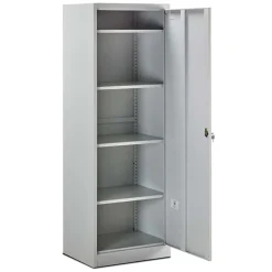 Garnero Arredamenti Armadi Da Esterno|Mobili Multiuso-Armadio 62x180cm da esterno 1 anta multiuso grigio Leg