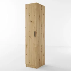 Garnero Arredamenti Armadio Cameretta|Armadio Ante Battenti-Armadio 40x191h cm 1 anta moderno Marzia Rovere Rustico