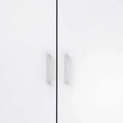 Garnero Arredamenti Armadio Cameretta|Armadio Ante Battenti-Armadio 78x176h cm 2 ante battenti bianco opaco Light Gihome®