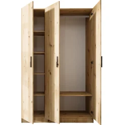 Garnero Arredamenti Armadio Cameretta|Armadio Ante Battenti-Armadio 120x191h cm 3 ante design Rodari Rovere Rustico