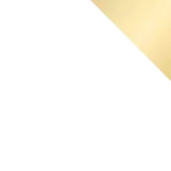 Garnero Arredamenti Armadio Cameretta|Armadio Ante Battenti-Armadio 150x215h cm 3 ante moderno bianco oro Glammy 3 Bianco Opaco - Oro