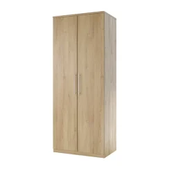 Garnero Arredamenti Armadio Cameretta|Armadio Ante Battenti-Armadio 81x199h cm 2 ante moderno Dogliani Rovere