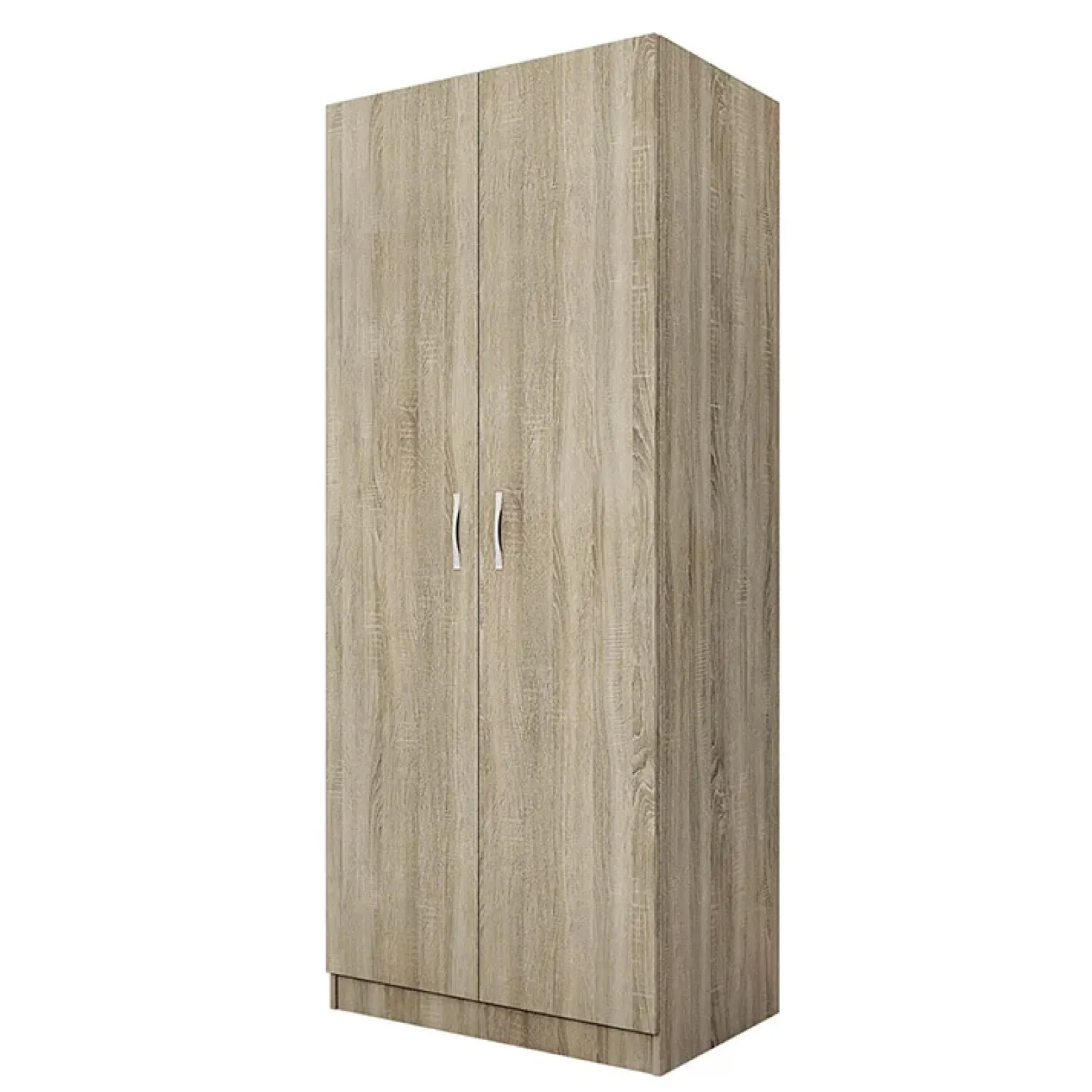 Garnero Arredamenti Armadio Cameretta|Armadio Ante Battenti-Armadio 80x191h cm 2 ante moderno sonoma Ilario Rovere