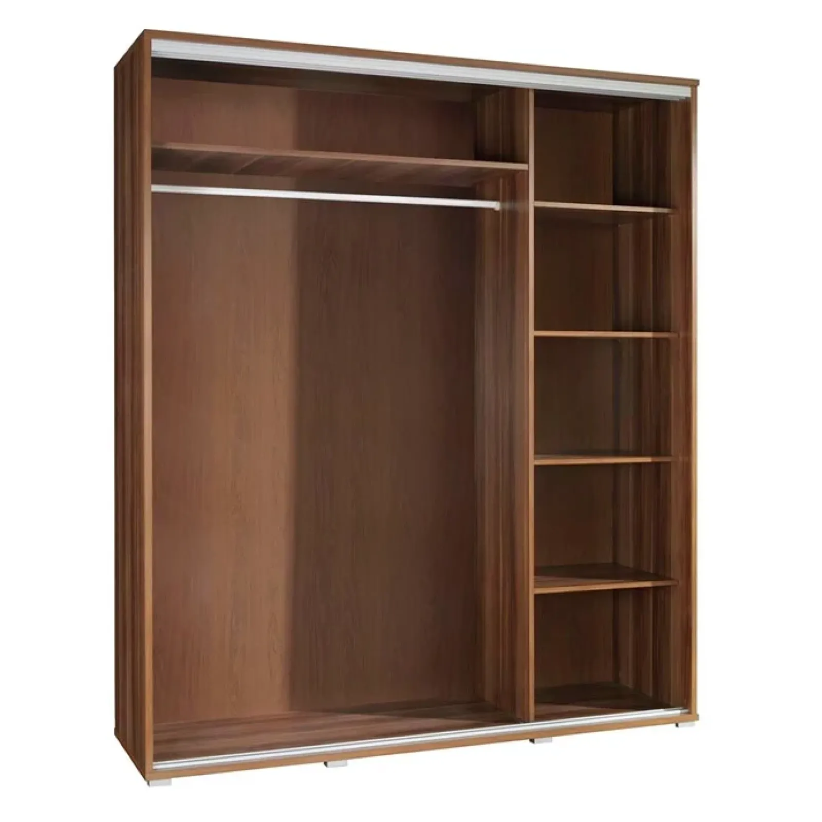 Garnero Arredamenti Armadio Ante Scorrevoli|Guardaroba-Armadio 155x215h cm 2 ante scorrevoli moderno Eliot Stampa Farfalla