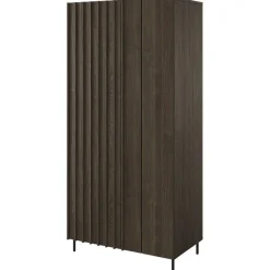 Garnero Arredamenti Armadi E Madie Ingresso|Armadio Ante Battenti-Armadio 92x196h cm 2 ante wengè Blackwood