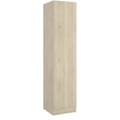 Garnero Arredamenti Armadio Ante Battenti|Guardaroba-Armadio 41x184h cm con barra appendiabiti legno Juan Rovere