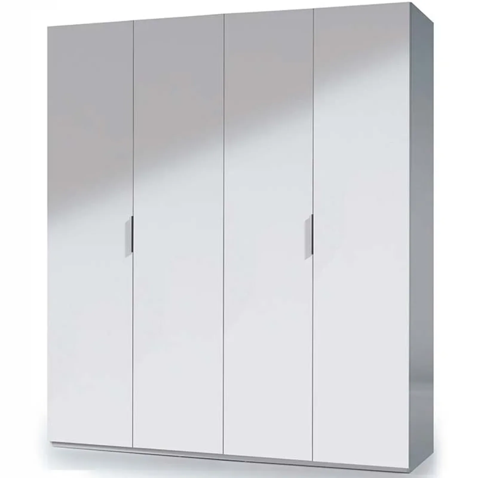 Garnero Arredamenti Armadio Cameretta|Armadio Ante Battenti-Armadio 180x200h cm moderno 4 ante bianco lucido Mike Gihome®