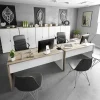 Garnero Arredamenti Arredo Ufficio Completo-Arredo ufficio completo bianco opaco rovere natura Work 2