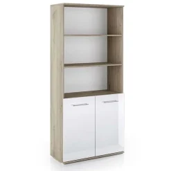 Garnero Arredamenti Arredo Ufficio Completo-Arredo ufficio completo moderno rovere antracite lucido Time 13