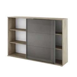 Garnero Arredamenti Arredo Ufficio Completo-Arredo ufficio completo moderno rovere antracite lucido Time 1