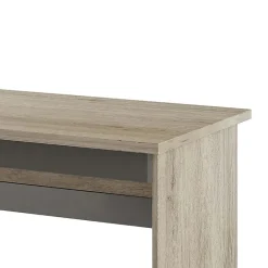 Garnero Arredamenti Arredo Ufficio Completo-Arredo ufficio completo rovere bianco lucido antracite lucido Time 4