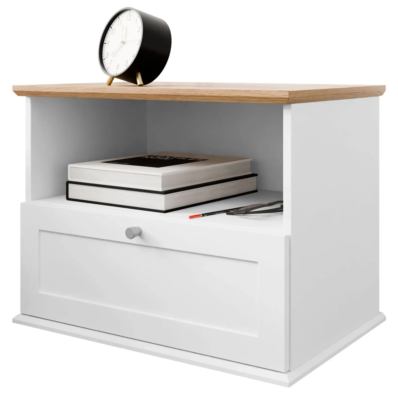 Garnero Arredamenti Camere Da Letto Complete|Camera Da Letto Completa-Camera da letto completa matrimoniale bianco rovere Relaxio