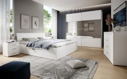 Garnero Arredamenti Camere Da Letto Complete|Camera Da Letto Completa-Camera da letto completa moderna bianca Pascal Gihome®