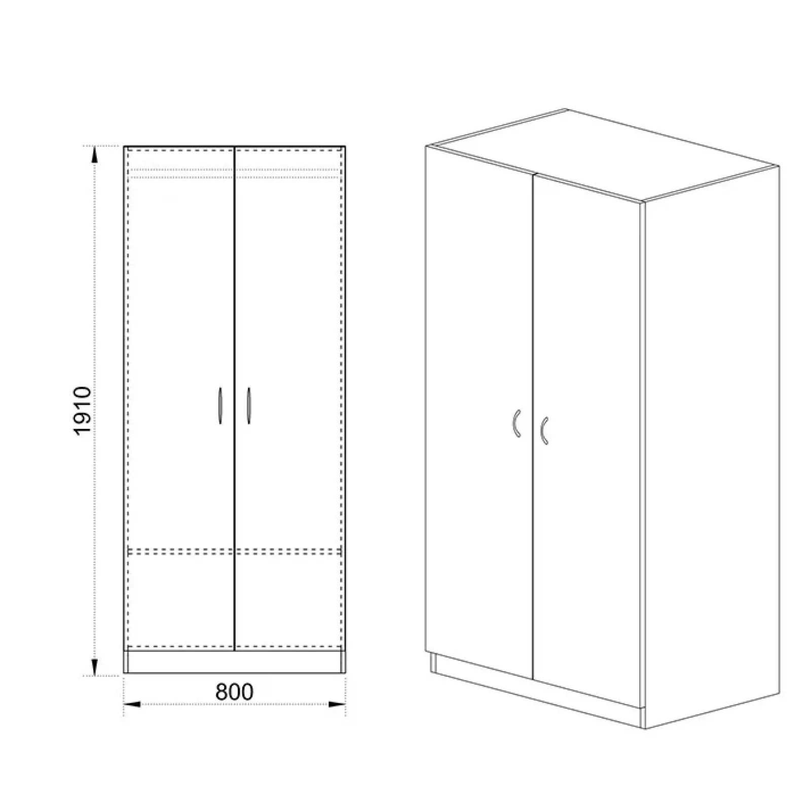 Garnero Arredamenti Camere Da Letto Complete|Camera Da Letto Completa-Camera da letto moderna completa matrimoniale Camilla 2 Noce