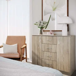 Garnero Arredamenti Camere Da Letto Complete|Camera Da Letto Completa-Camera da letto moderna completa matrimoniale sonoma Camilla 2 Rovere