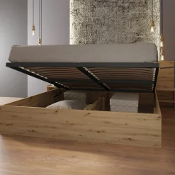 Garnero Arredamenti Camere Da Letto Complete|Camera Da Letto Completa-Camera da letto moderna completa matrimoniale Camilla 2 Rovere Rustico