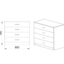 Garnero Arredamenti Camere Da Letto Complete|Camera Da Letto Completa-Camera da letto moderna completa matrimoniale nero bianco lucido Dallas