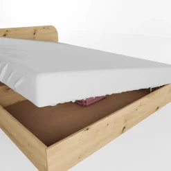 Garnero Arredamenti Camerette In Legno-Cameretta completa alla francese con armadio e comodino Carrisi Rovere Rustico