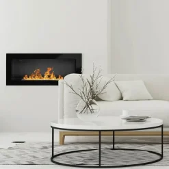 Garnero Arredamenti Camino Bioetanolo-Caminetto 90x40cm bioetanolo Denny Gihome® Nero Opaco
