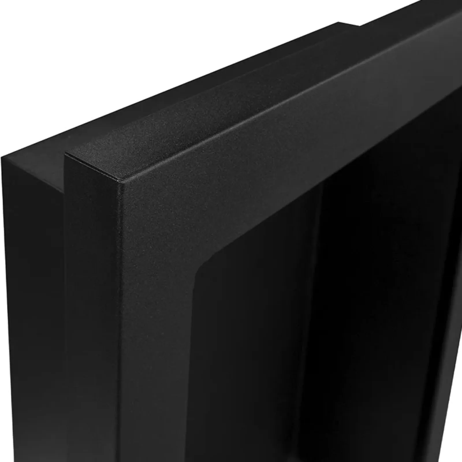 Garnero Arredamenti Camino Bioetanolo-Caminetto 39x61h cm bioetanolo da parete acciaio nero Bernina