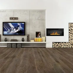 Garnero Arredamenti Camino Bioetanolo-Caminetto 90x40h cm bioetanolo con vetro Albert Gihome® Nero Opaco