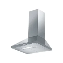 Garnero Arredamenti Elettrodomestici-Cappa aspirante 60cm a parete 145 watt con led inox Franke