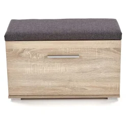 Garnero Arredamenti Scarpiere E Cassepanche|Scarpiere-Cassapanca scarpiera 70x45h cm da ingresso moderna rovere Viki