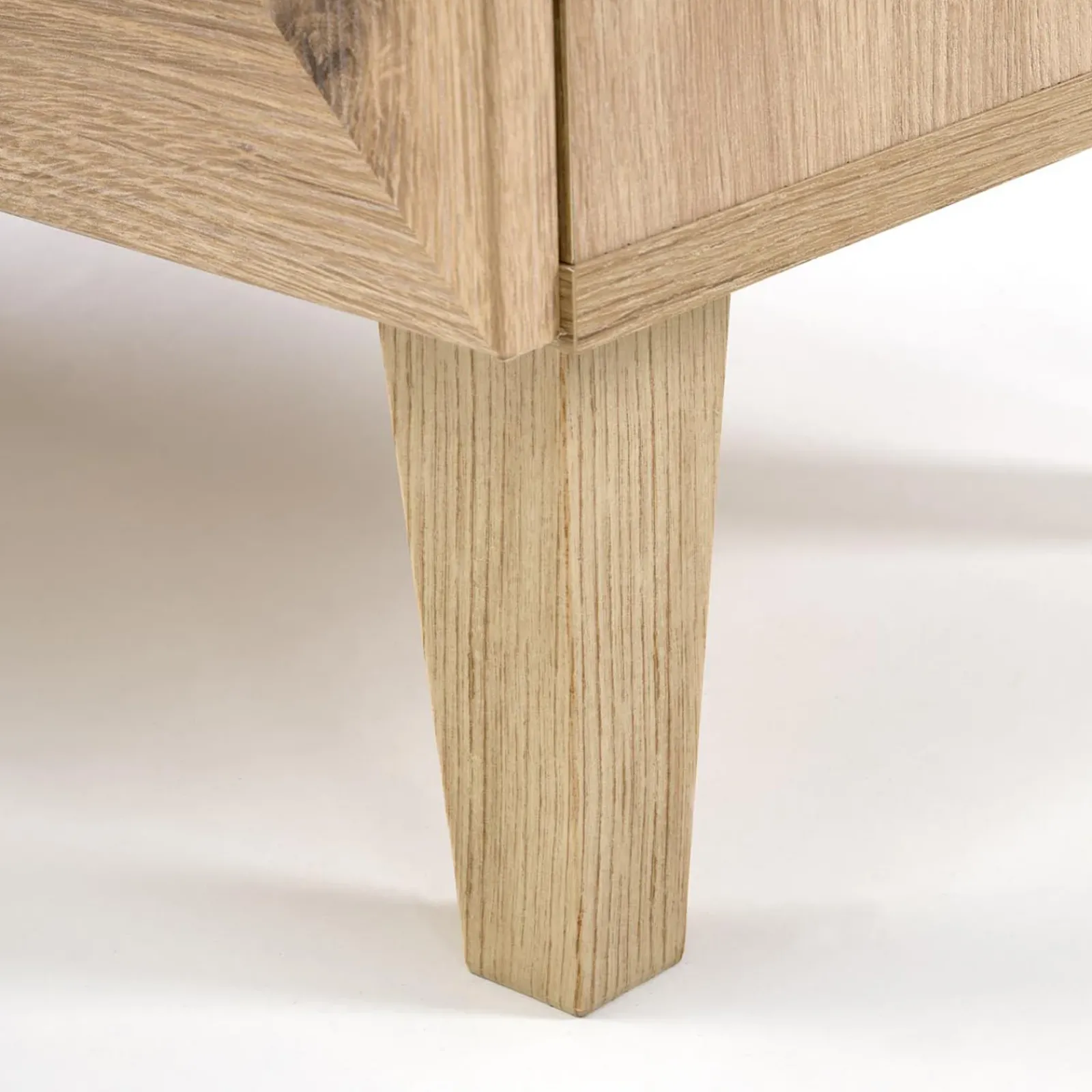 Garnero Arredamenti Cassettiera|Cassettiera-Cassettiera 80x85h cm 3 cassetti moderna rovere Sombra