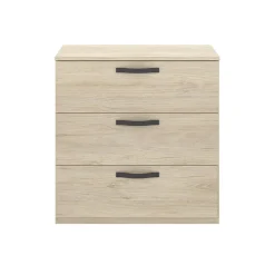 Garnero Arredamenti Comò|Comò-Cassettiera 70x72h cm 3 cassetti in legno Carlos
