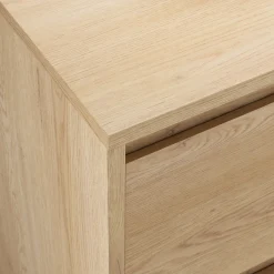 Garnero Arredamenti Cassettiera|Cassettiera-Cassettiera 47x87h cm 3 cassetti moderna rovere Funny