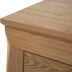 Garnero Arredamenti Cassettiera|Cassettiera-Cassettiera 72x116h cm 4 cassetti rovere scuro Lucca