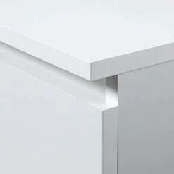 Garnero Arredamenti Cassettiera|Cassettiera-Cassettiera 120x100h cm moderna 8 cassetti bianco Living Bianco Opaco