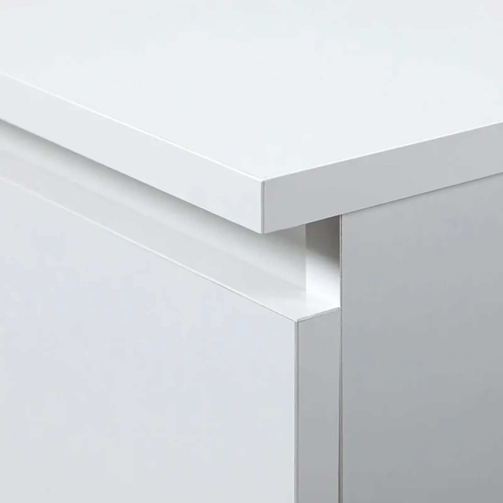 Garnero Arredamenti Cassettiera|Cassettiera-Cassettiera 120x100h cm moderna 8 cassetti bianco Living Bianco Opaco