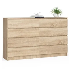 Garnero Arredamenti Cassettiera|Cassettiera-Cassettiera 160x100h cm moderna 8 cassetti Living Rovere