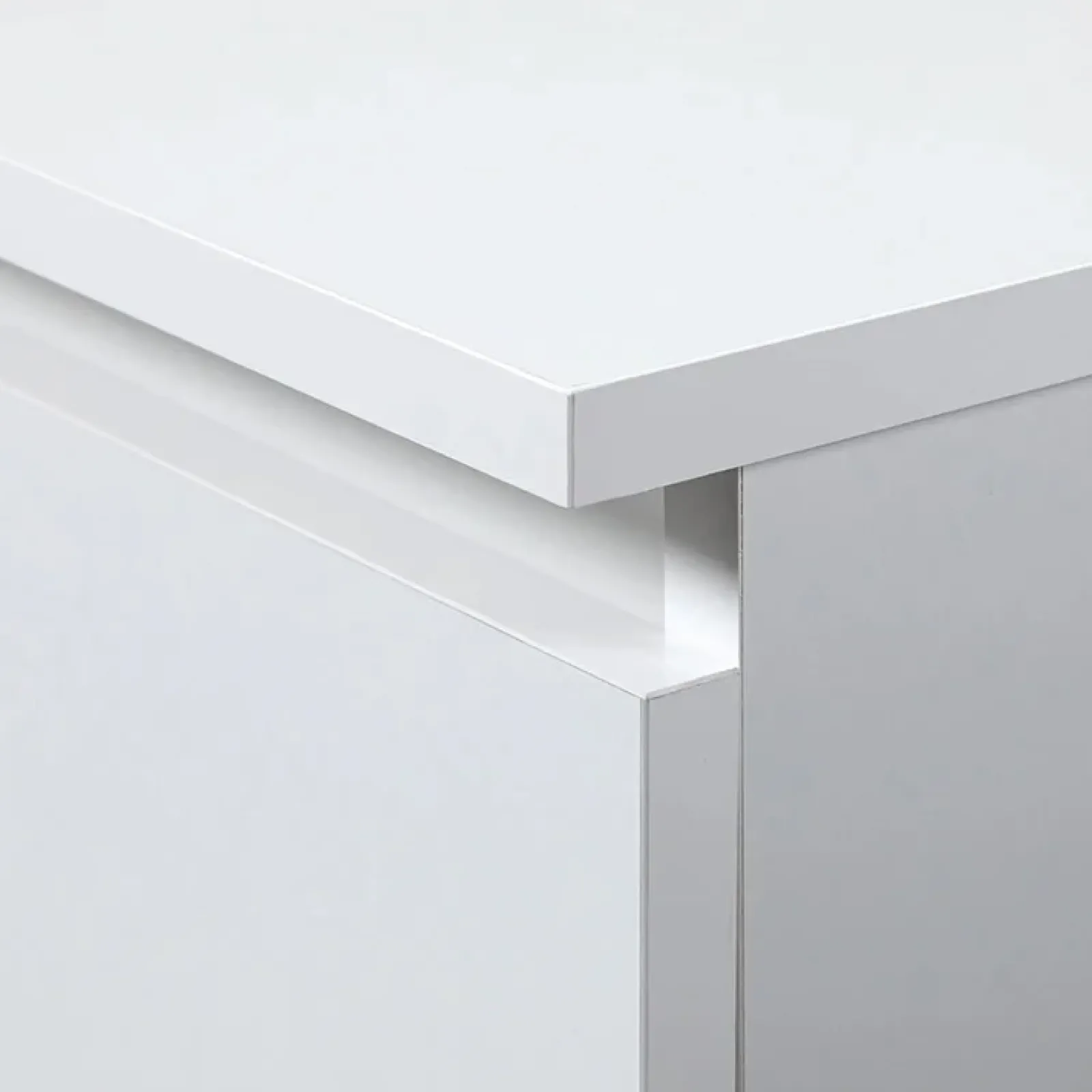 Garnero Arredamenti Cassettiera|Cassettiera-Cassettiera 120x120h cm moderna 10 cassetti bianco Living Bianco Opaco