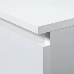 Garnero Arredamenti Cassettiera|Cassettiera-Cassettiera 140x77h cm moderna 6 cassetti bianco Living Bianco Opaco