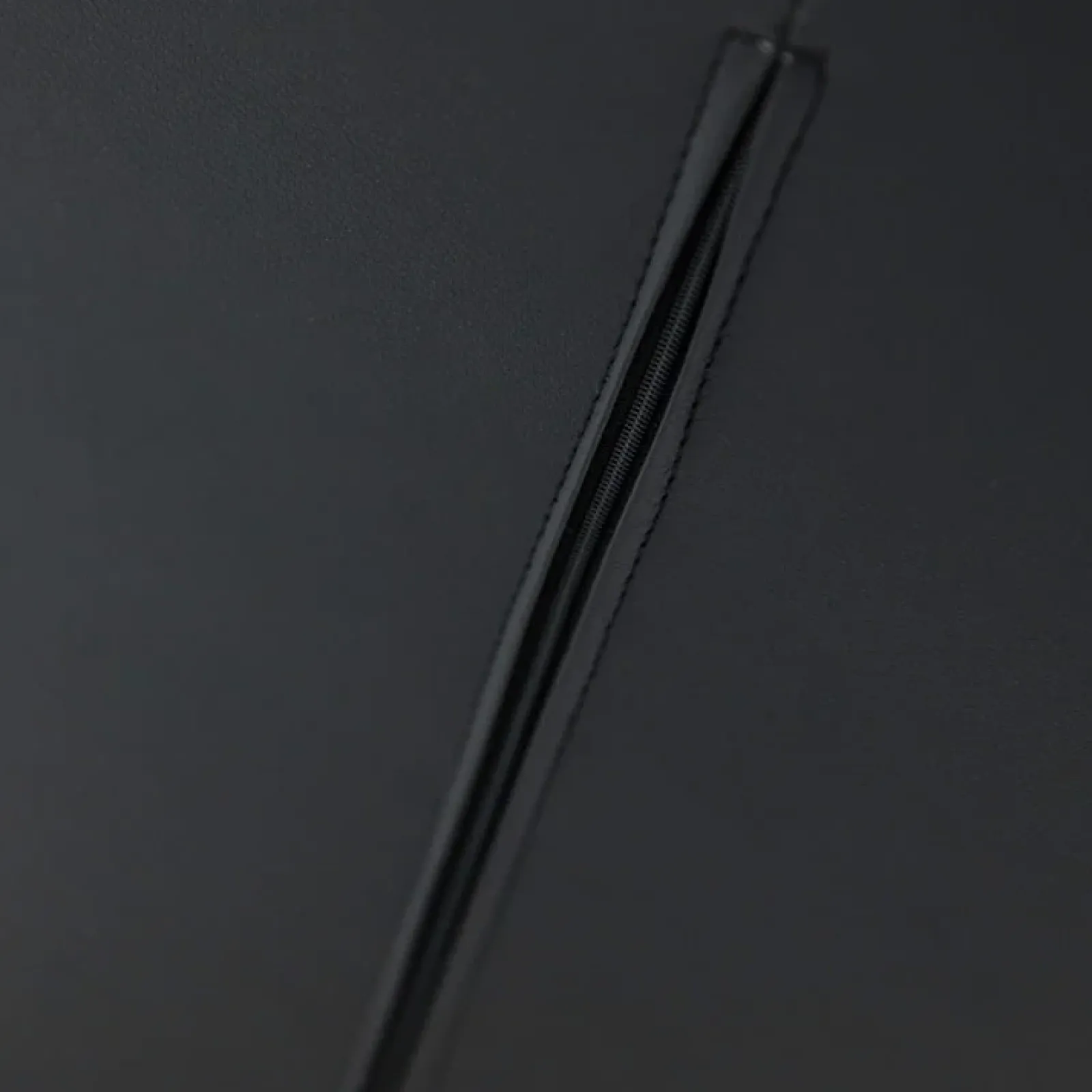 Garnero Arredamenti Chaise Longue-Chaise longue design 180cm imbottita in tessuto nero Marty Tessuto Ecopelle e Lawa Nero