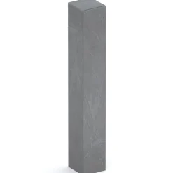 Garnero Arredamenti Mensole E Pensili|Mobili Multiuso-Colonna a terra 28x186h cm 1 anta reversibile multiuso Sunset Antracite