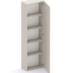 Garnero Arredamenti Mensole E Pensili|Mobili Multiuso-Colonna a terra 55x186h cm 1 anta reversibile Sunset Beige