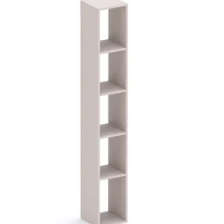 Garnero Arredamenti Mensole E Pensili-Colonna a terra 28x186h cm 5 vani  libreria Sunset Beige