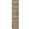 Garnero Arredamenti Colonne Per Bagno-Colonna bagno sospesa 30x140h cm moderna rovere chiaro Eveline