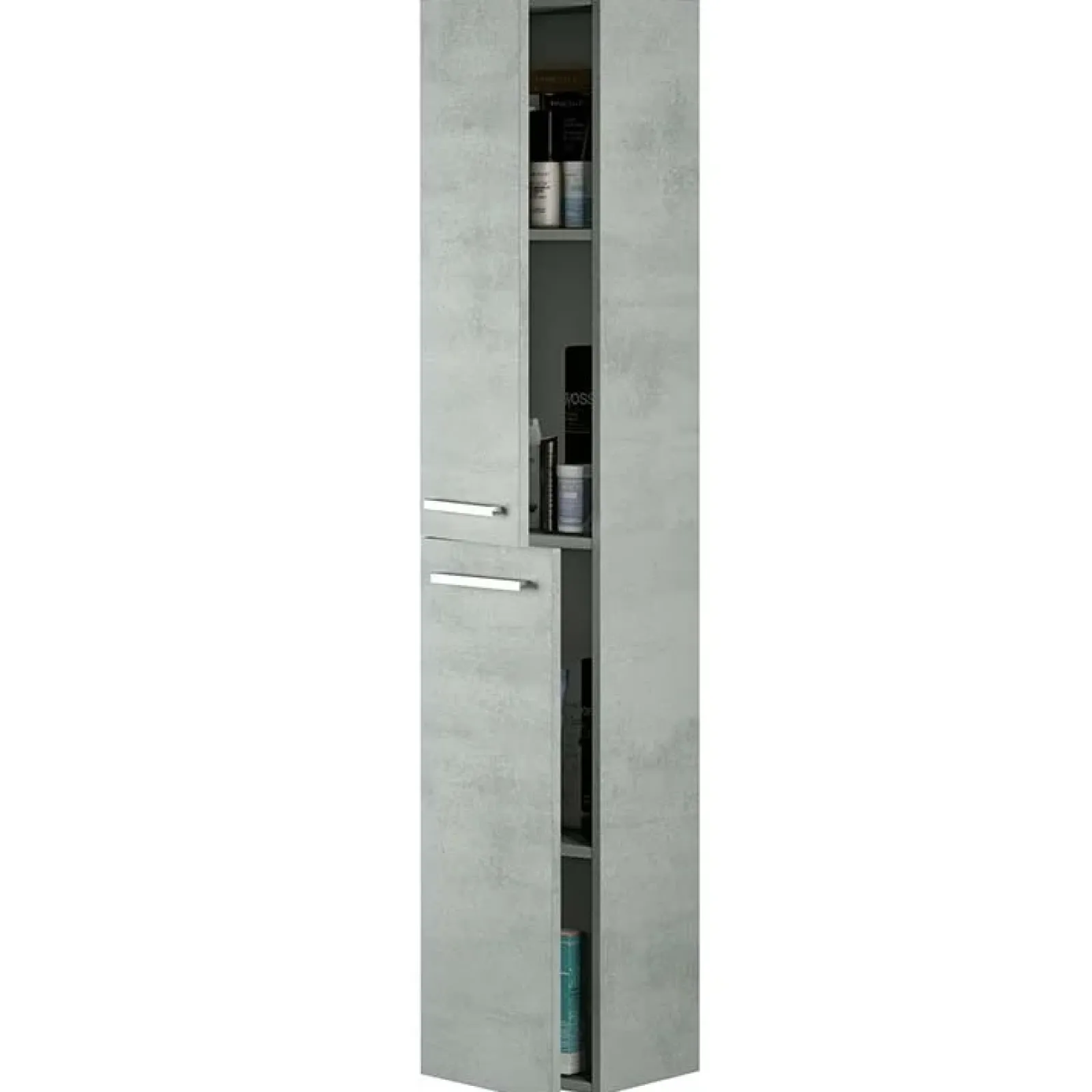 Garnero Arredamenti Colonne Per Bagno-Colonna bagno sospesa 30x150h cm cemento Oscar