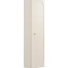 Garnero Arredamenti Colonne Per Bagno-Colonna bagno sospesa 35x140h cm fresato 1 anta beige Sand