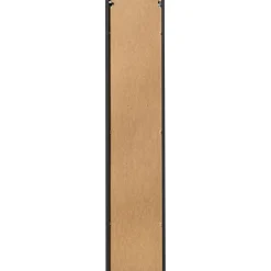 Garnero Arredamenti Colonne Per Bagno-Colonna bagno sospesa 30x140h cm cannettato 2 ante Cleany Nero