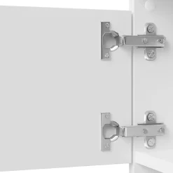 Garnero Arredamenti Colonne Per Bagno-Colonna bagno 33x136h cm con 2 cassetti moderno bianco Zaida
